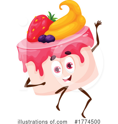 Cake Clipart #1774500 by Vector Tradition SM