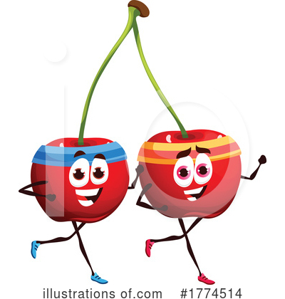 Cherry Clipart #1774514 by Vector Tradition SM