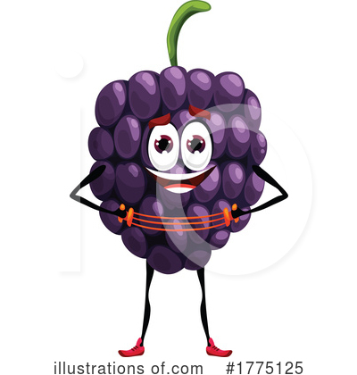 Blackberry Clipart #1775125 by Vector Tradition SM