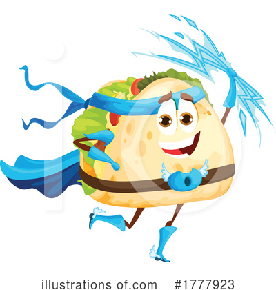 Taco Clipart #1777923 by Vector Tradition SM