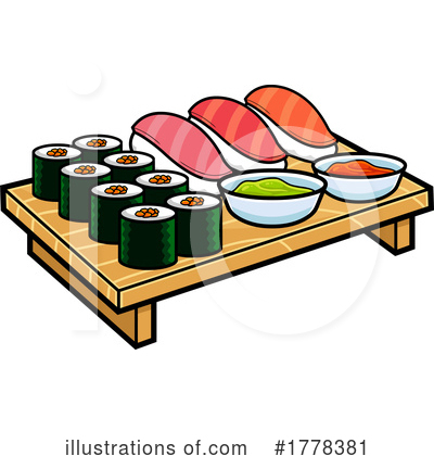 Seafood Clipart #1778381 by Hit Toon