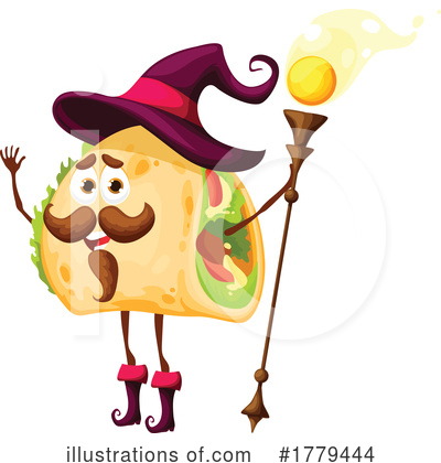 Taco Clipart #1779444 by Vector Tradition SM