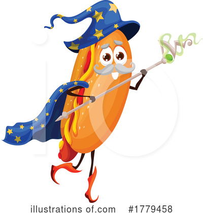 Hot Dog Clipart #1779458 by Vector Tradition SM