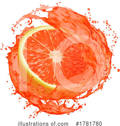Grapefruit Clipart #1781780 by Vector Tradition SM