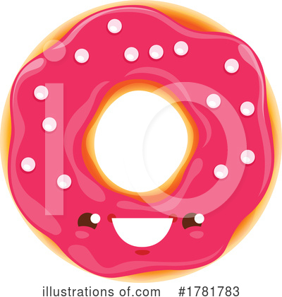 Donut Clipart #1781783 by Vector Tradition SM