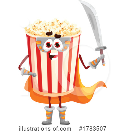 Popcorn Clipart #1783507 by Vector Tradition SM