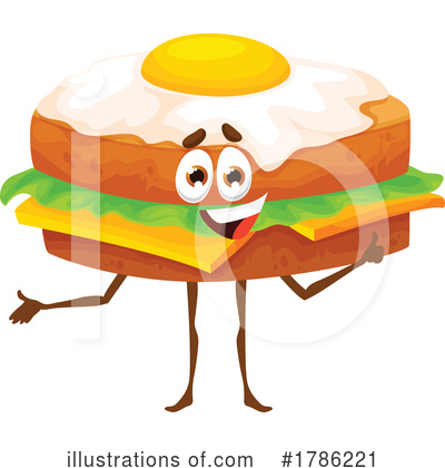 Sandwich Clipart #1786221 by Vector Tradition SM