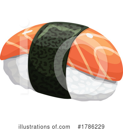 Sushi Clipart #1786229 by Vector Tradition SM