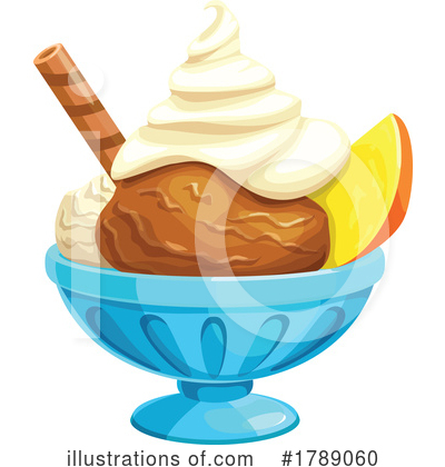 Sundae Clipart #1789060 by Vector Tradition SM