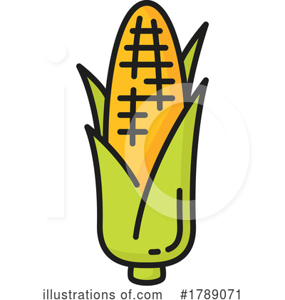 Corn Clipart #1789071 by Vector Tradition SM