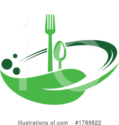 Silverware Clipart #1789822 by Vector Tradition SM