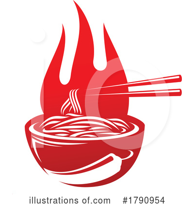 Chinese Food Clipart #1790954 by Vector Tradition SM