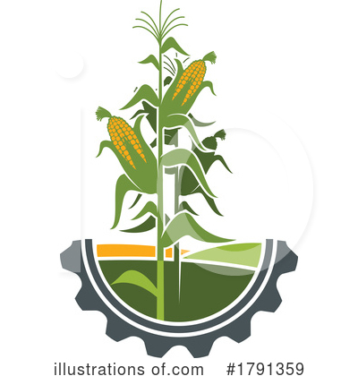 Corn Clipart #1791359 by Vector Tradition SM