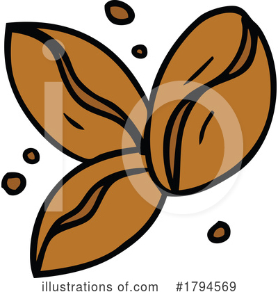 Coffee Bean Clipart #1794569 by lineartestpilot