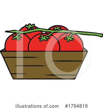 Tomatoes Clipart #1794819 by lineartestpilot