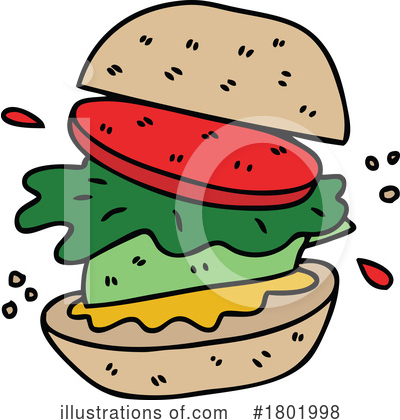 Sandwich Clipart #1801998 by lineartestpilot