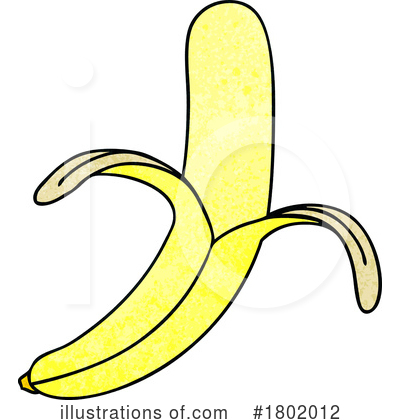 Banana Peel Clipart #1802012 by lineartestpilot