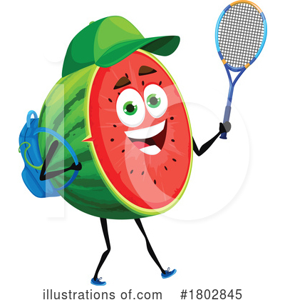 Melon Clipart #1802845 by Vector Tradition SM