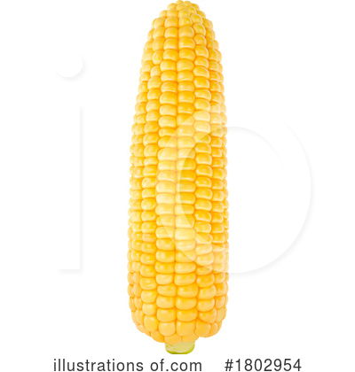 Corn Clipart #1802954 by Vector Tradition SM