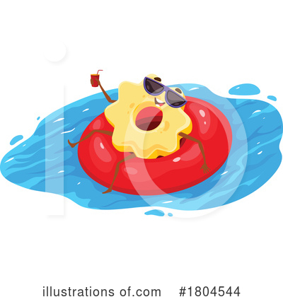 Swimming Clipart #1804544 by Vector Tradition SM