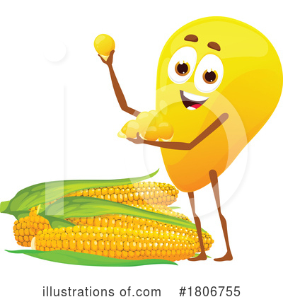 Corn Clipart #1806755 by Vector Tradition SM