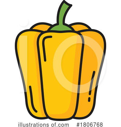 Pepper Clipart #1806768 by Vector Tradition SM