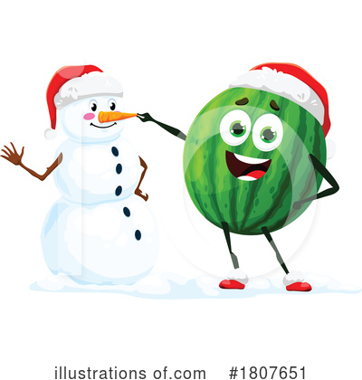 Melon Clipart #1807651 by Vector Tradition SM