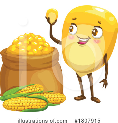Corn Clipart #1807915 by Vector Tradition SM