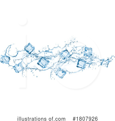 Ice Cube Clipart #1807926 by Vector Tradition SM