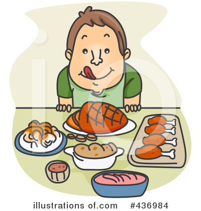 Royalty-Free (RF) Food Clipart Illustration by BNP Design Studio - Stock Sample #436984