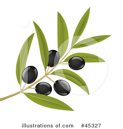 Olives Clipart #45327 by Oligo