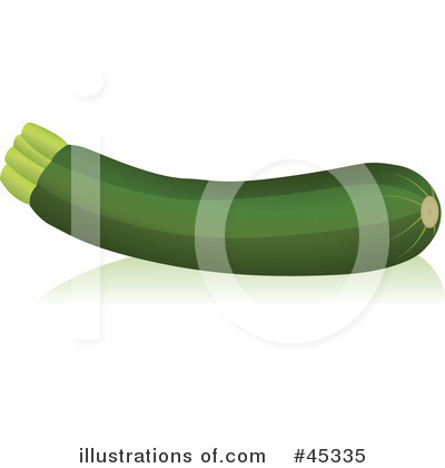 Zucchini Clipart #45335 by Oligo