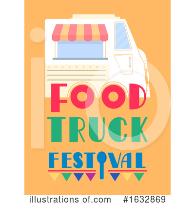 Royalty-Free (RF) Food Truck Clipart Illustration by BNP Design Studio - Stock Sample #1632869