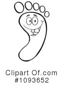 Foot Clipart #1093652 by Hit Toon