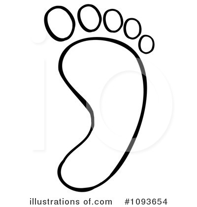 Feet Clipart #1093654 by Hit Toon
