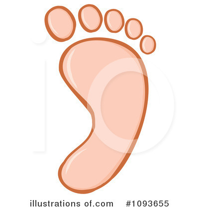 Foot Clipart #1093655 by Hit Toon