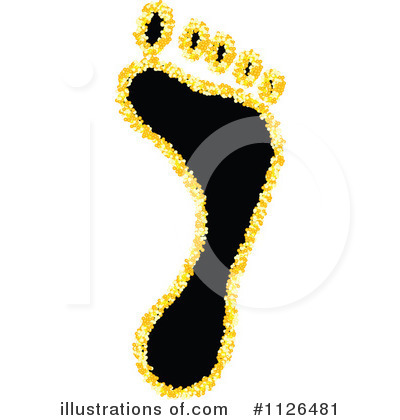 Royalty-Free (RF) Foot Clipart Illustration by Andrei Marincas - Stock Sample #1126481