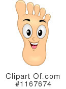 Foot Clipart #1167674 by BNP Design Studio