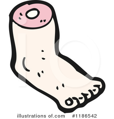 Foot Clipart #1186542 by lineartestpilot