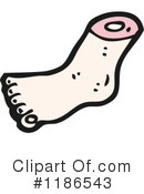 Foot Clipart #1186543 by lineartestpilot