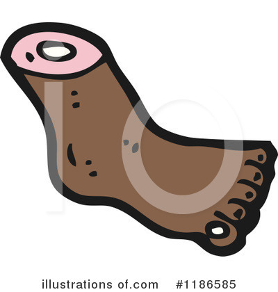 Foot Clipart #1186585 by lineartestpilot