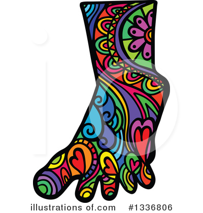 Royalty-Free (RF) Foot Clipart Illustration by Prawny - Stock Sample #1336806