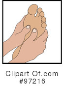 Foot Clipart #97216 by Pams Clipart