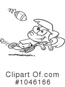 Football Clipart #1046166 by toonaday
