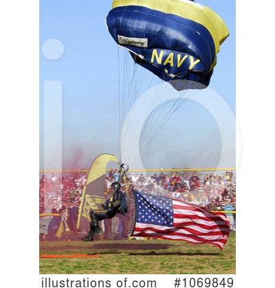 Royalty-Free (RF) Football Clipart Illustration by JVPD - Stock Sample #1069849