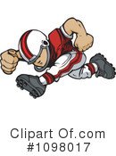 Football Clipart #1098017 by Chromaco