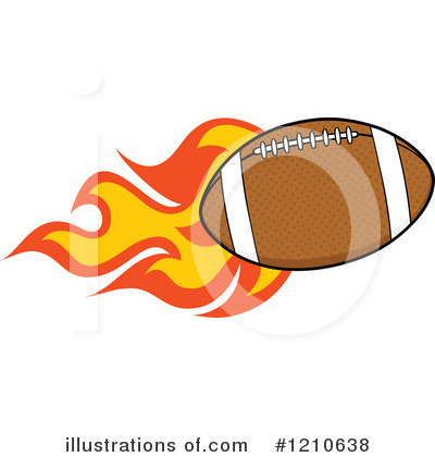 Football Clipart #1210638 by Hit Toon