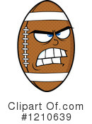 Football Clipart #1210639 by Hit Toon