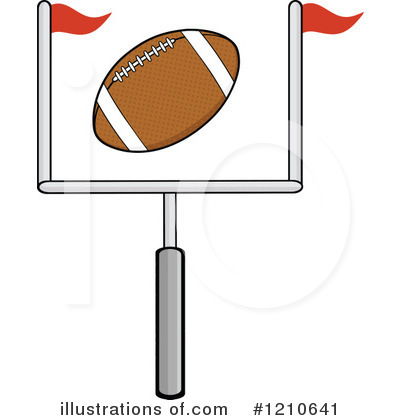 American Football Clipart #1210641 by Hit Toon