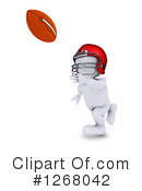 Football Clipart #1268042 by KJ Pargeter